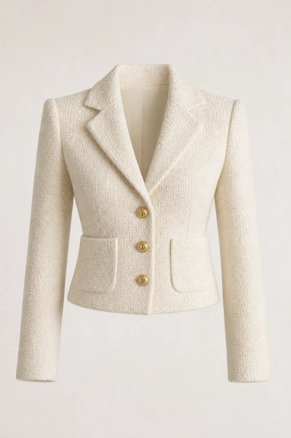 Structured Bouclé Wool Blazer — Series 20