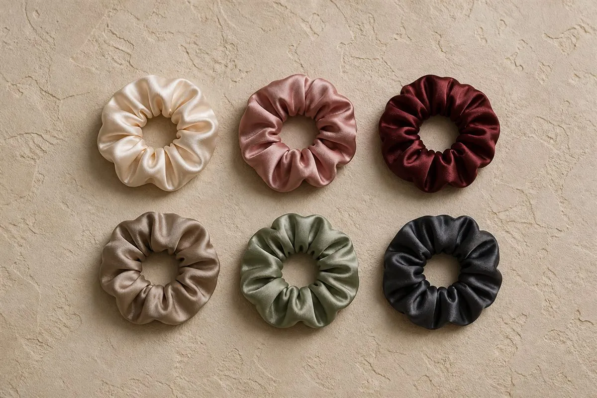 Satin Hair Ties (Set of 6) — Series 03