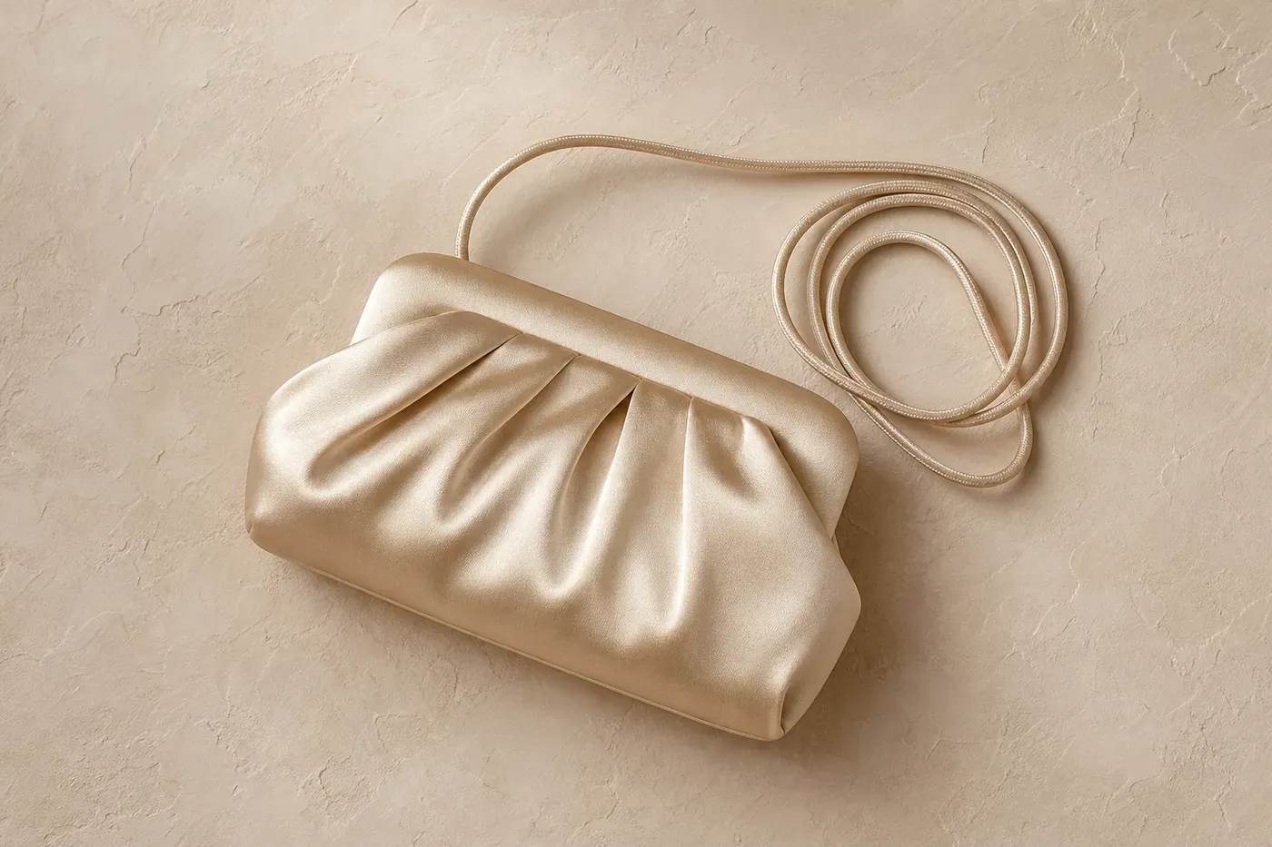 Satin Cord Clutch Bag — Series 20