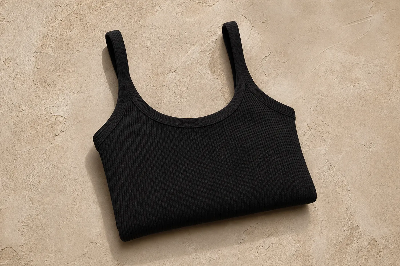Edition Basic Ribbed Tank Top — Essential